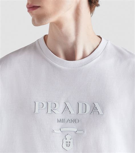 prada t shurt|Prada t shirt men's sale.